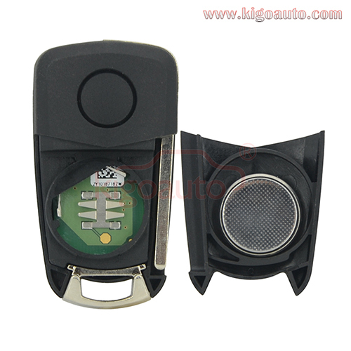 DELPHI G3-AM433TXV1.0 Remote key 3 button 433Mhz pcf7946 chip HU100 for Opel ASTRA ZAFIRA VECTRA CORSA