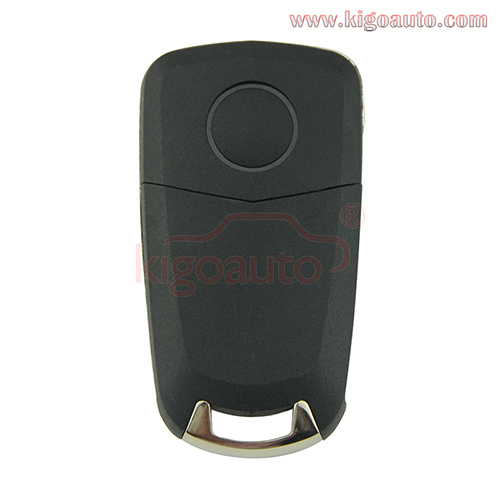 DELPHI G1-AM433TX  93189840 flip remote key 2 button HU100 433Mhz ID46-PCF7941 chip G1-AM433TX for Opel Corsa D 2007 2008 2009 2010 2011 2012