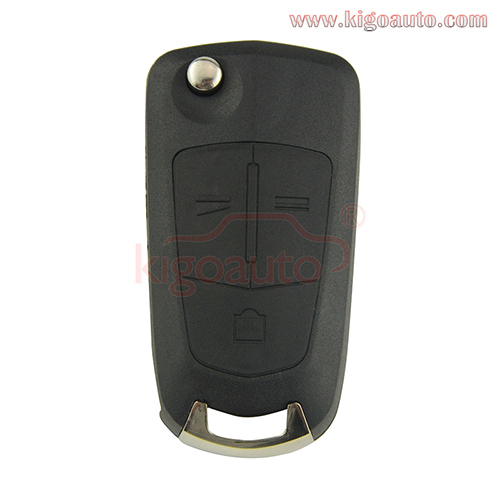 DELPHI G3-AM433TXV1.0 Remote key 3 button 433Mhz pcf7946 chip HU100 for Opel ASTRA ZAFIRA VECTRA CORSA