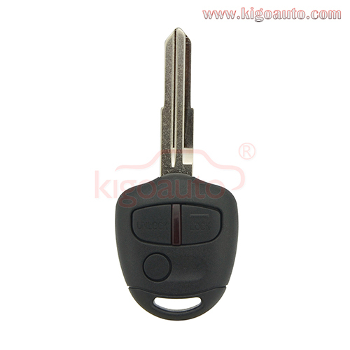 Remote key 3 button 434Mhz MIT11 for Mitsubishi Lancer CJ Sedan 2007-2014