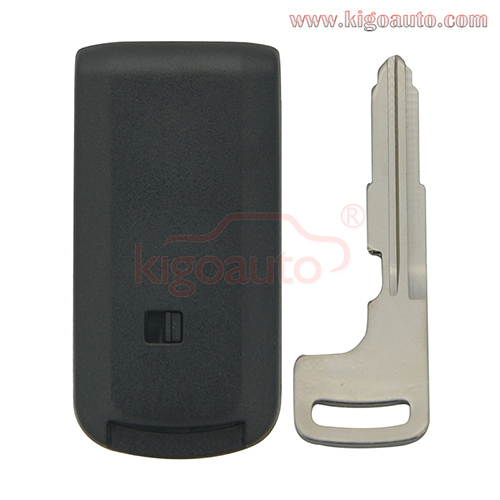 Smart key case 2 button for Mitsubishi Outlander Lancer ASX