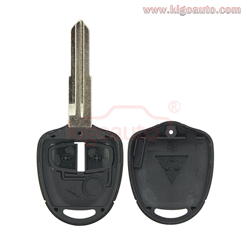 Remote key shell 2 button MIT8 for Mitsubishi Pajero Triton 2006-2014