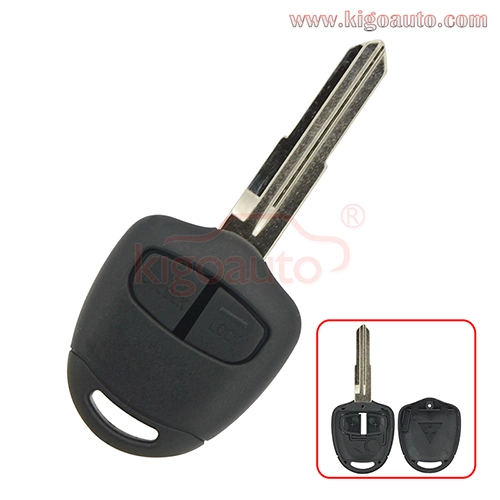 Remote key shell 2 button MIT8 for Mitsubishi Pajero Triton 2006-2014