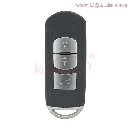 Smart key case 3 button for Mazda  2 3 5 6 CX-5 2015 2016 2017 FCC ID SKE13E-01 remote key fob shell