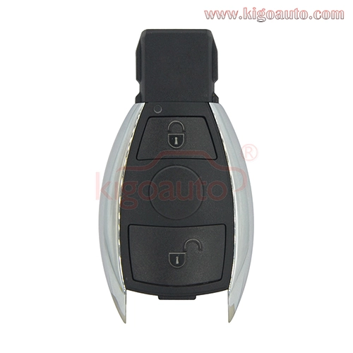 BGA Smart car key case shell 2 button with battery holder for Mercedes Benzs C CL CLK CLS E G GL GL GLK M R S SL SLK SLS Class 2007-2013