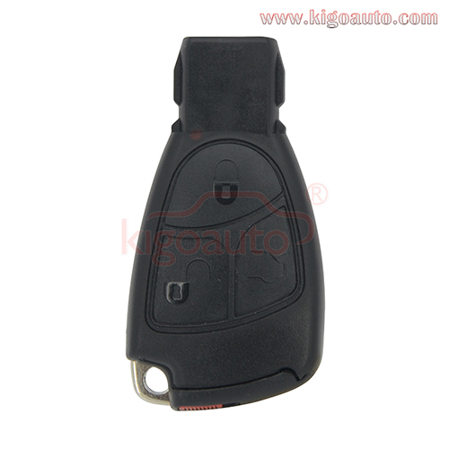 Smart key shell case with battery holder 3 button for Mercedes benz C Class E Class CLS CLK ML B CLass SLK CL S Class 2001 - 2010