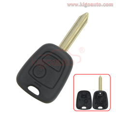 Remote key shell 2 button SX9 blade for Peugeot 806 EXPERT PARTNER RANCH Citroen Xsara C5 Elysee PICASSO SAXO Xantia 2002-2008