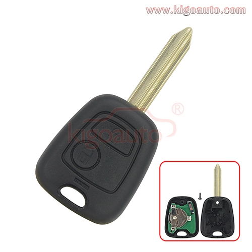 Remote key SX9 blade 2 buttton 434Mhz ID46-PCF7961 chip for Peugeot 806 EXPERT PARTNER RANCH Citroen Xsara C5 Elysee PICASSO SAXO Xantia 2002-2008