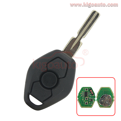 Remote key HU58 blade CAS system 315mhz 434mhz 868mhz for BMW 3 5 6 7 Series Z3 X3 X5 Z8 Z4 2001-2008 3 button