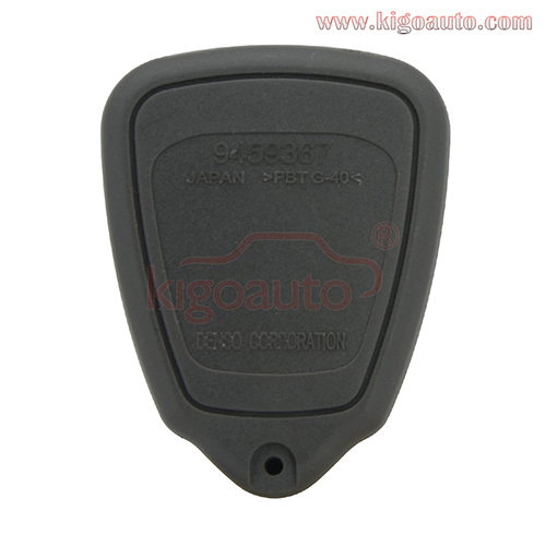 Remote key fob case shell 4 button for Volvo S40, S60, S80,V40, V70, XC90