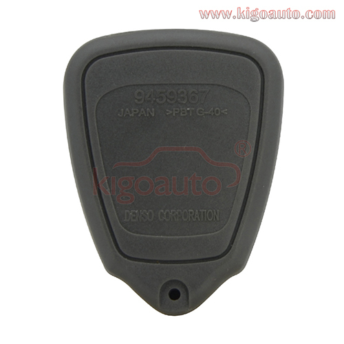 Remote fob case 5 button for Volvo V70 S90 S60 S70 S80 2001 2002 2003