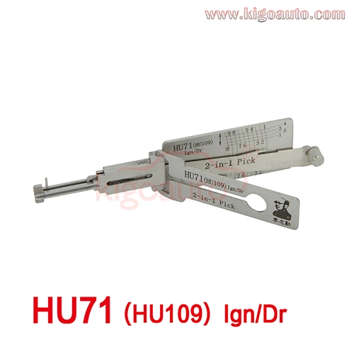 Lishi 2in1 Pick HU71(HU109) Ign/Dr