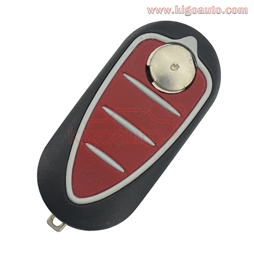 Flip key shell 3 button for Alfa Romeo GTO 159 Mito remote key cover case replacement