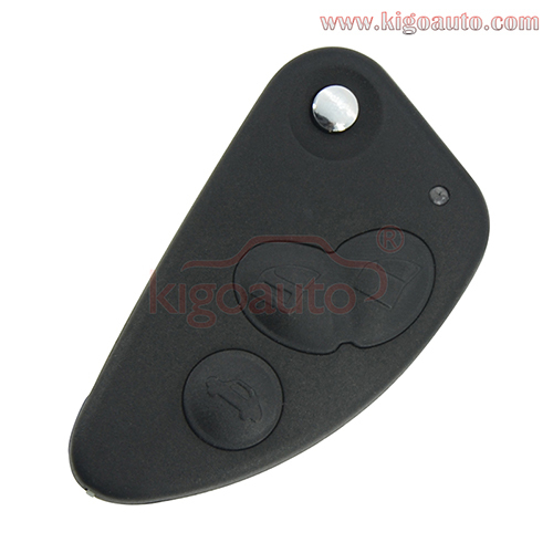 Remote key shell 3 button for Alfa Romeo 147 156 GT 166 T0211 car remote key cover replacement