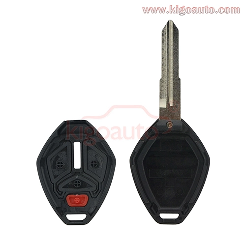 FCC OUCG8D-625M-A Remote key shell 2+1 button MIT8 for 2013 - 2017 Mitsubishi Mirage