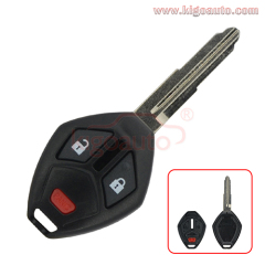 Remote key shell 2 button with panic MIT3 blade for Mitsubishi Lancer Outlander