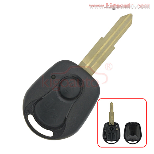 Remote key shell 2 button for Ssangyong Actyon Kyron Rexton