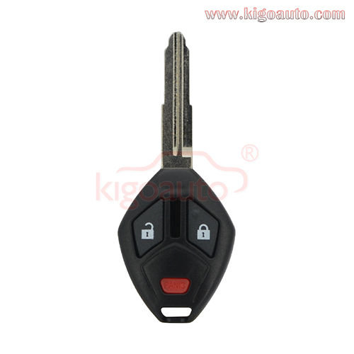 Remote key shell 2button+panic MIT11 for Mitsubishi Lancer Outlander