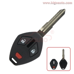 FCC OUCG8D-625M-A Remote key shell 2+1 button MIT8 for 2013 - 2017 Mitsubishi Mirage