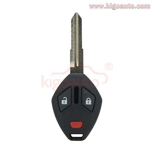FCC OUCG8D-625M-A Remote key shell 2+1 button MIT8 for 2013 - 2017 Mitsubishi Mirage