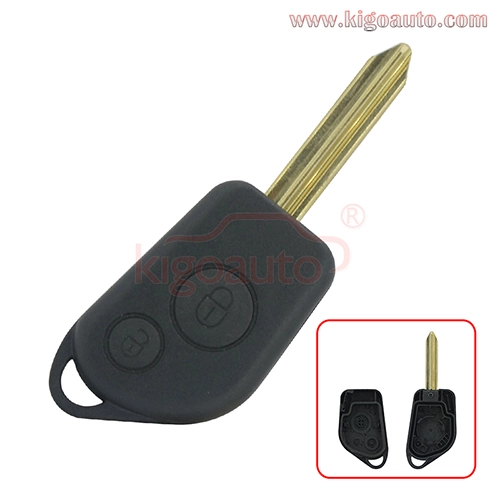 Pack of 61pcs Remote key shell 2 button SX9 blade for Citroen