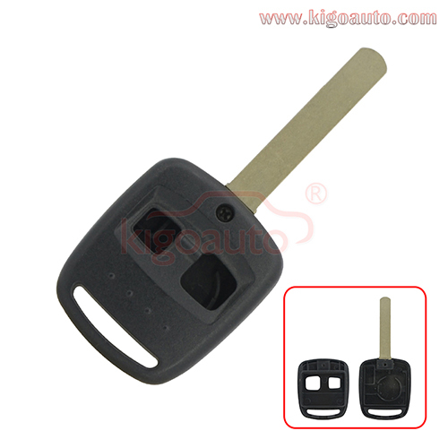 Remote key shell 2 button DAT17 for Subaru