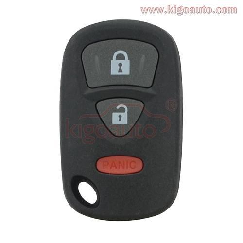 FCC KBRTS005 Remote fob case shell cover OUCG8D-246S-A 3 button for Suzuki Aerio XL-7 Grand Vitara 2004 2005 2006 2007