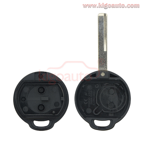 Remote key shell 2button for Mitsubishi Warior Carisma Spacestar