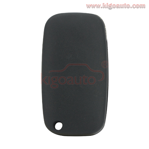 Flip remote key case shell 2 button for Renault