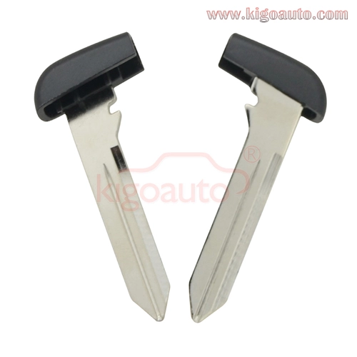 Plastic head key blade for Chrysler emergency key