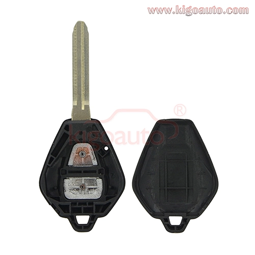 Remote key shell 2 button for Isuzu D-Max 2009 2010 2011