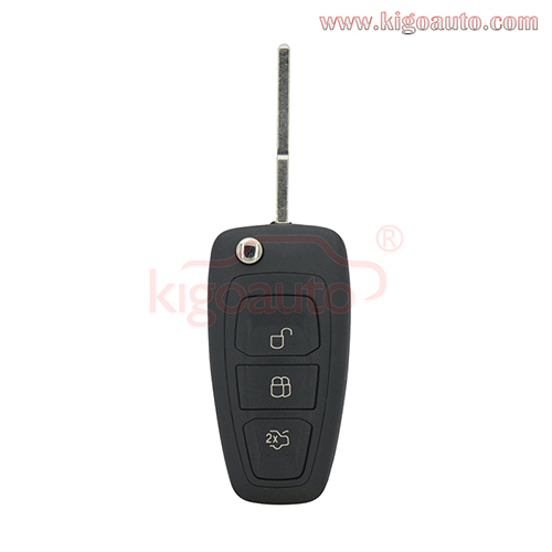 AM5T15K601AD 2036872 car remote flip key 3 button 434mhz FSK with 4D63 80 bit chip for Ford Mondeo Focus C-Max S-Max 2011 2012 2013 2014 2015