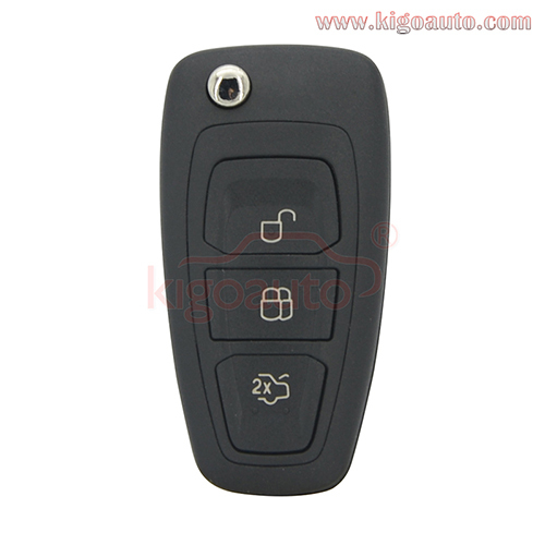 AM5T15K601AD 2036872 car remote flip key 3 button 434mhz FSK with 4D63 80 bit chip for Ford Mondeo Focus C-Max S-Max 2011 2012 2013 2014 2015