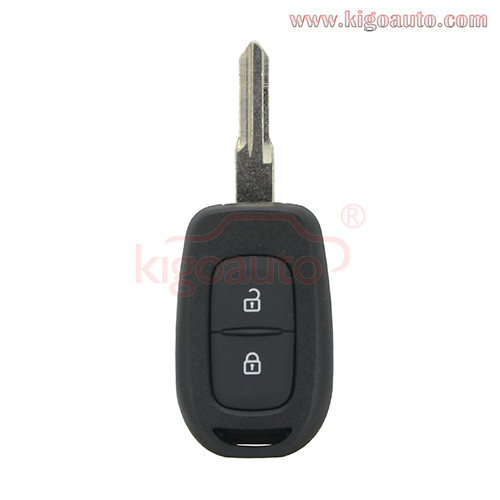 Remote key shell 2 button HU136 blade for Renault Duster Lodgy Dokker Sandero Dacia Logan 2013-2016