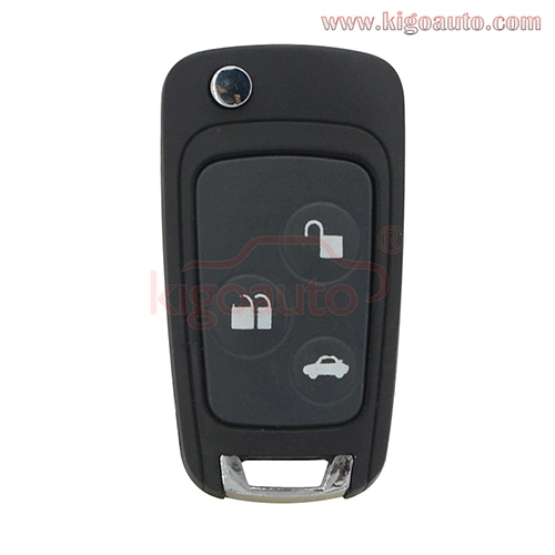 Refit Flip key shell 3 button FO21 for Ford