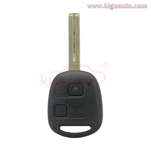 PN 50171 remote key 2 button Toy48 short blade 315mhz 433mhz 304mhz for Lexus ES350 IS250 IS350 SC430 2005 2006 2007 2008