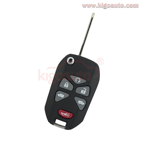 Refit flip key shell 6 button for Chevrolet GMC