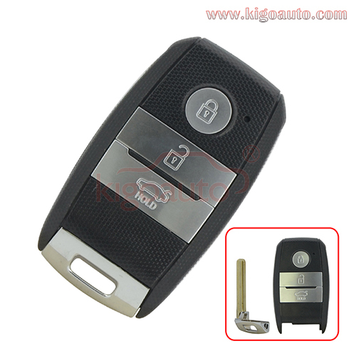 Smart key 3 button 433Mhz ID46 - PCF7952 chip for Kia K5 2013 2014