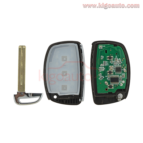 Smart car key 3 button 434Mhz 46 chip for Hyundai Verna