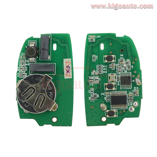 Smart car key 3 button 434Mhz 46 chip for Hyundai Verna