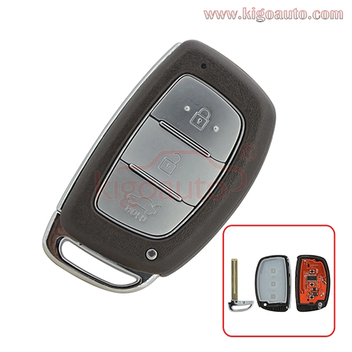 Smart car key 3 button 433Mhz ID46-PCF7953 for Hyundai IX35