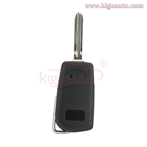 TOKAI RIKA B41TA Flip remote key 3 button TOY43 or TOY48 blade 433mhz H chip for Thailand Toyota Hilux YARIS