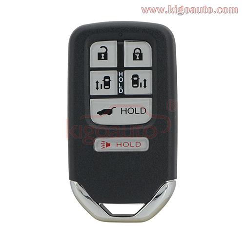 FCC KR5V1X PN 72147-TK8-A61 72147TK8A61  smart key case 6 button for 2017 Honda Odyssey Driver 1