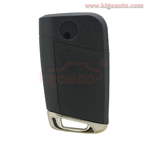 Flip key shell 3 button HU66 blade for VW Golf 7 2013 2014