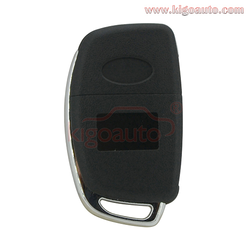 PN 95430-2W400 Flip remote key shell 3 button for Hyundai Santa Fe 2012-2015