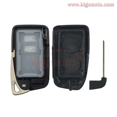 Smart key case 2 button for Lexus