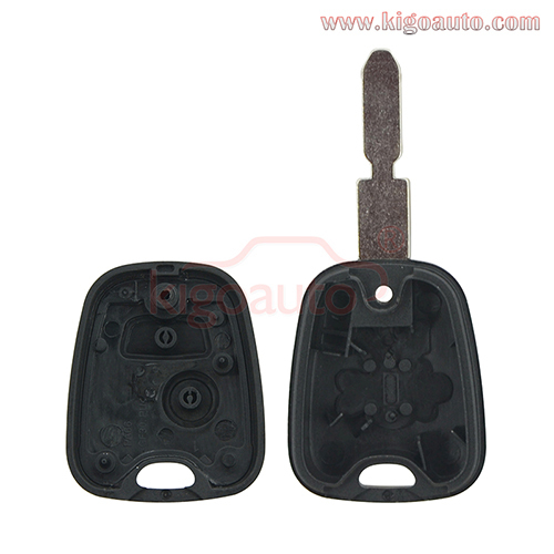 Pack of 16pcs Remote key shell 2 button NE78 blade for Peugeot 406