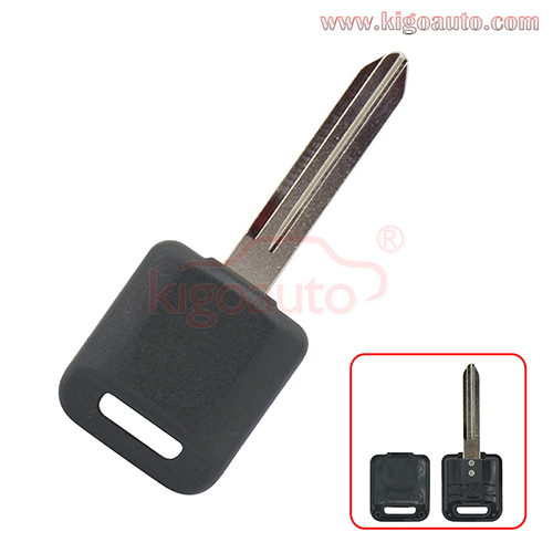 Transponder key blank for Nissan 350Z Altima Armada Cube Frontier Juke Maxima Murano Pathfinder 2003-2014