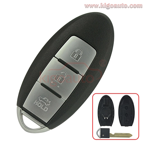 Smart key case 3 button for Nissan Bluebird Sylphy KG11 NG11 G11