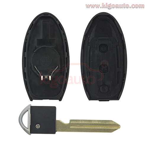 Smart key case 3 button for Nissan Bluebird Sylphy KG11 NG11 G11